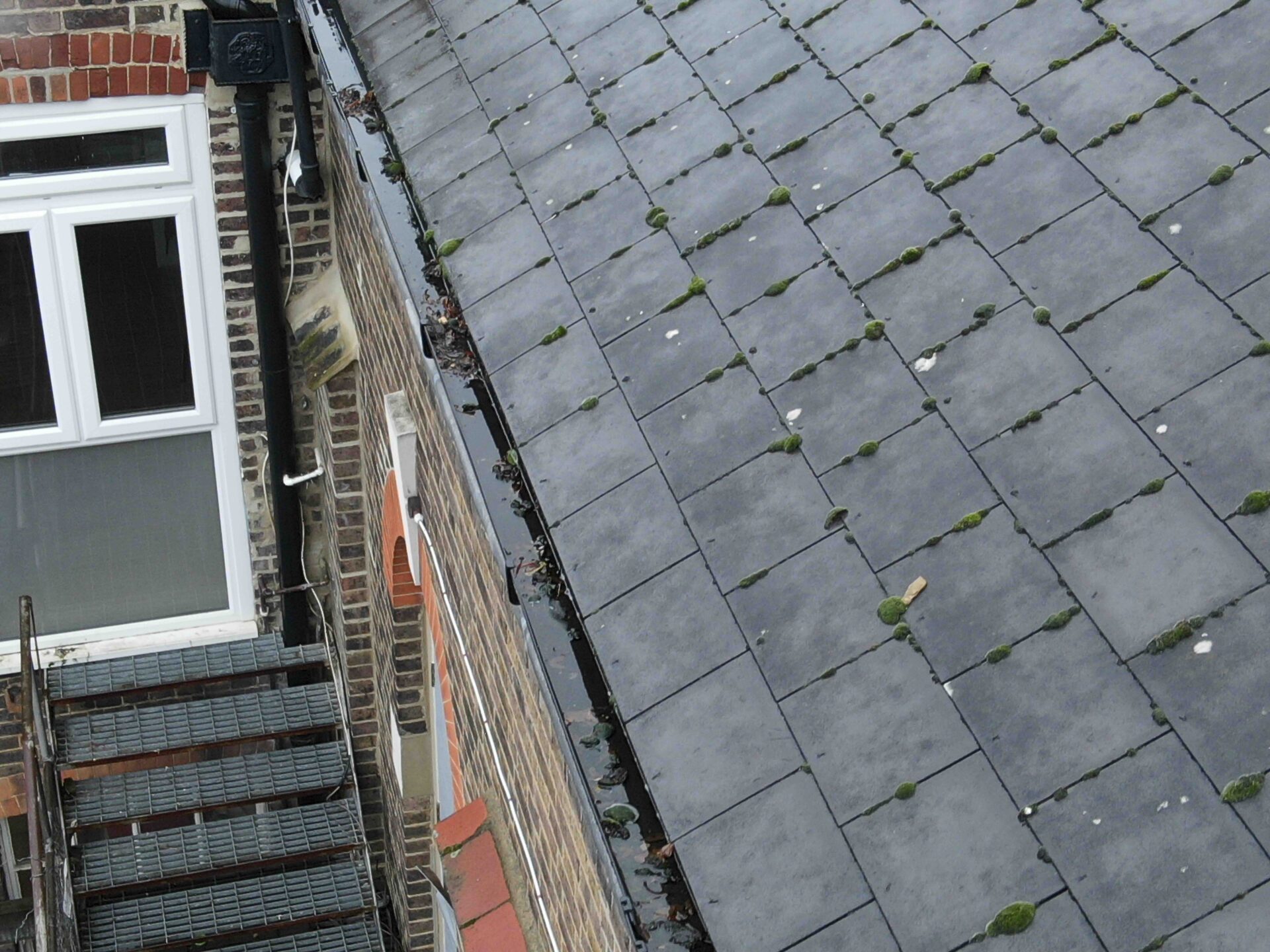 another parapet gutter inspection