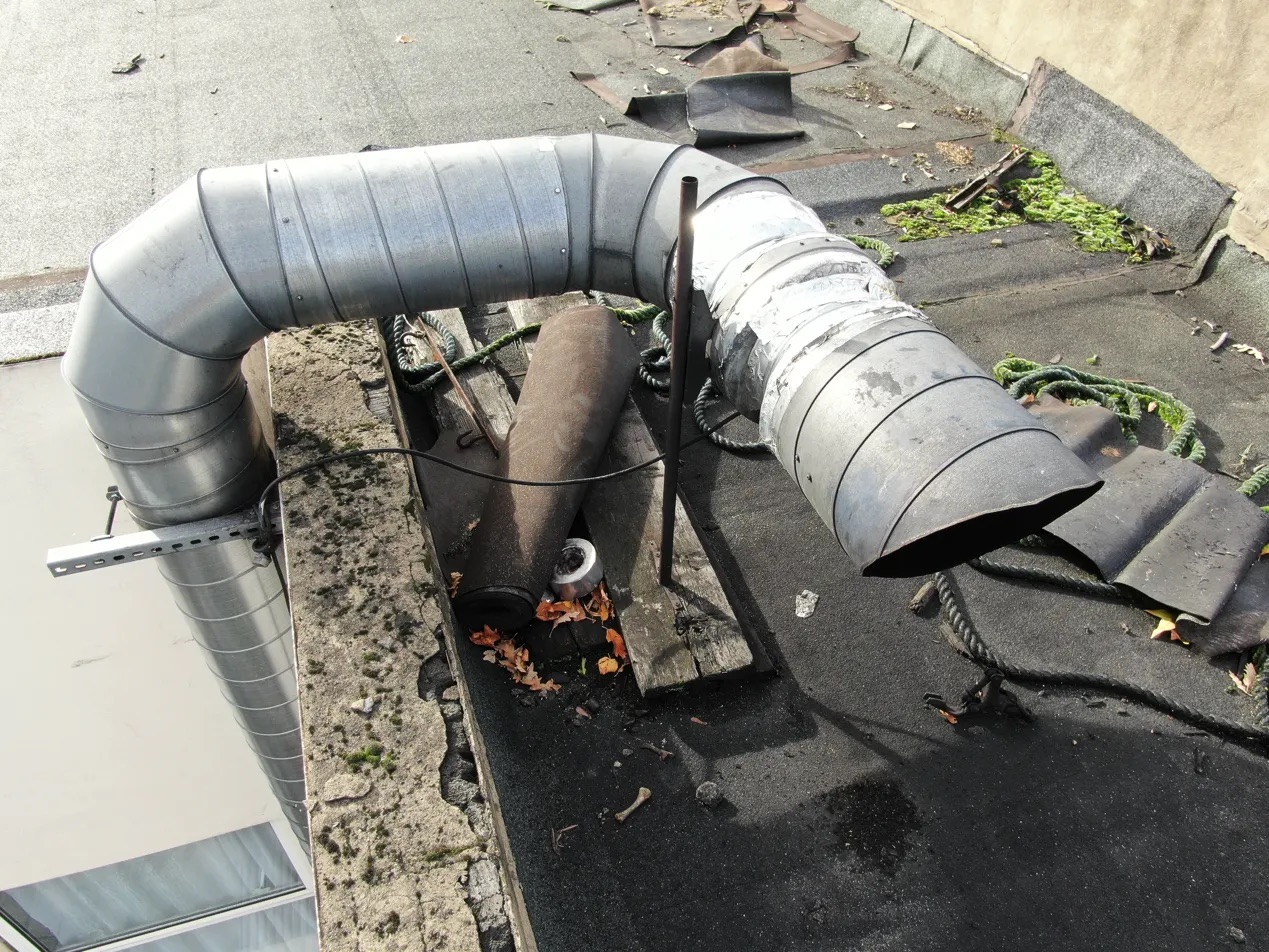 Drone survey London ventilation ductwork inspection commercial building SE24 Title: Comprehensive Ductwork Assessment Through Drone Survey London